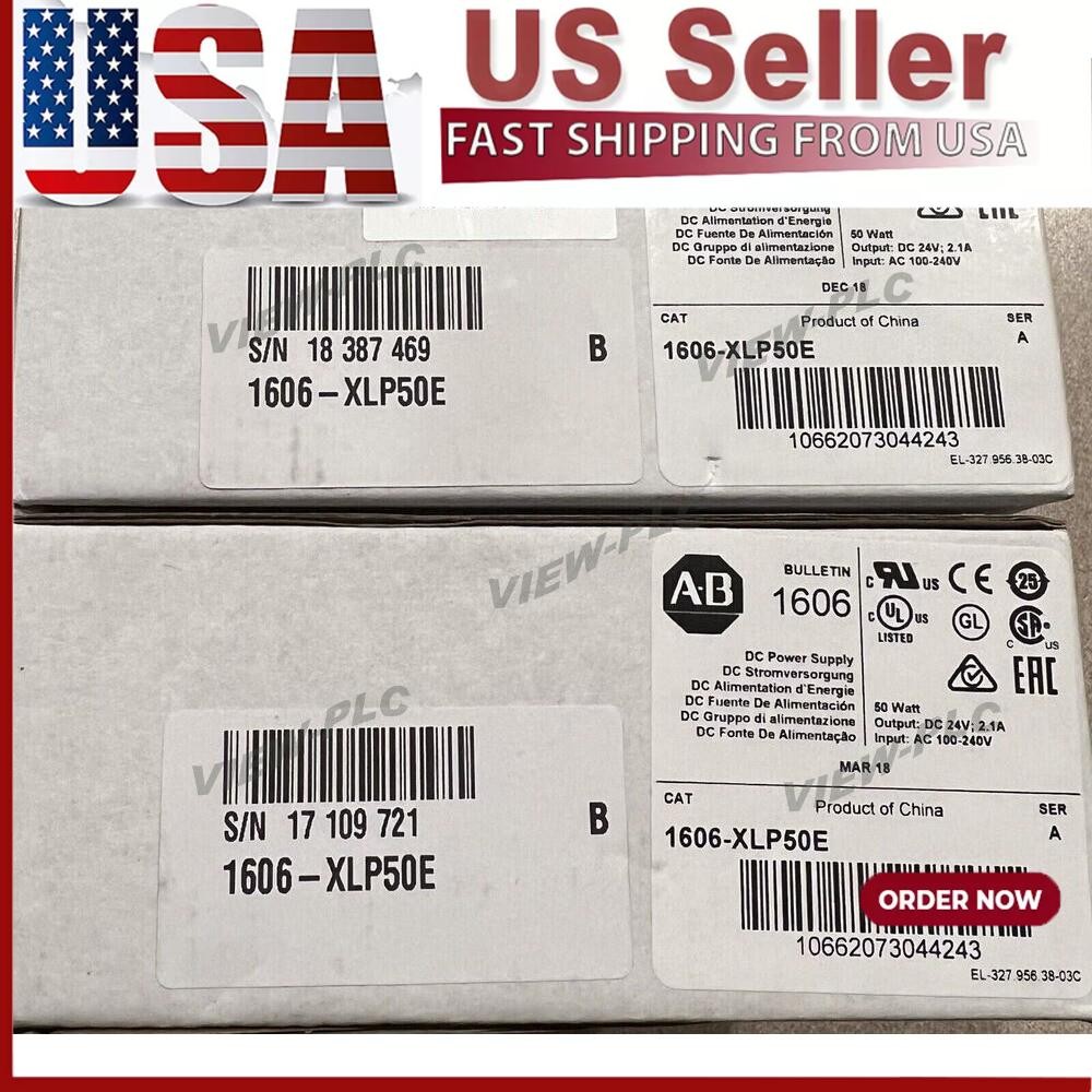 New In Box Allen-Bradley 1606-XLP50E POWER SUPPLY 1606XLP50E Fast Shipping