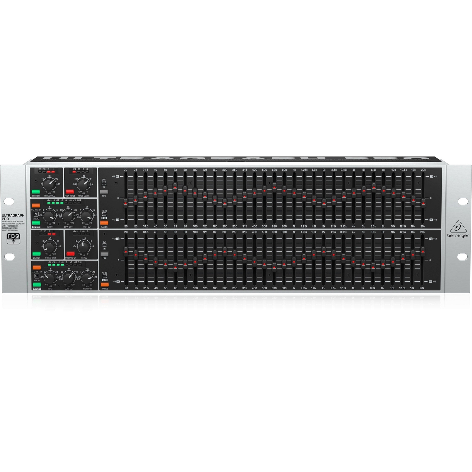 Behringer FBQ6200HD - 31-Band Stereo Graphic EQ