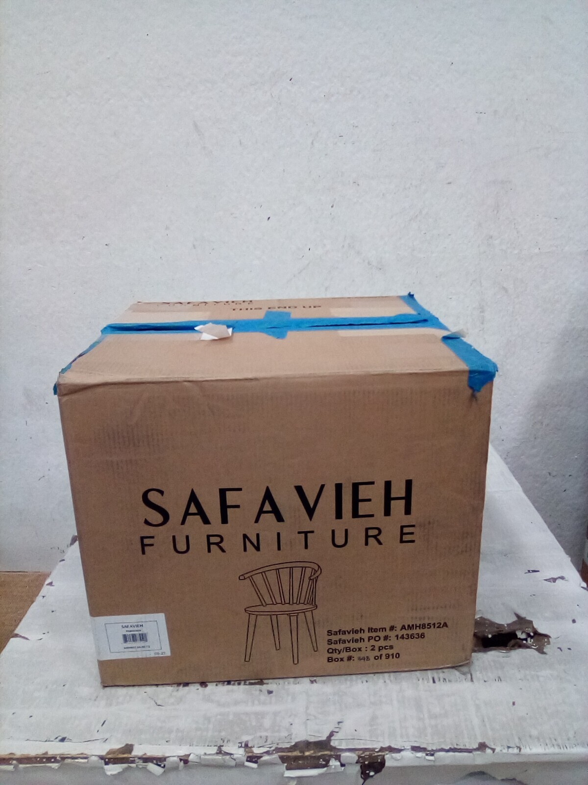 Safavieh BLANCHARD SIDE CHAIR, Reduced Price 2172728120 AMH8512A