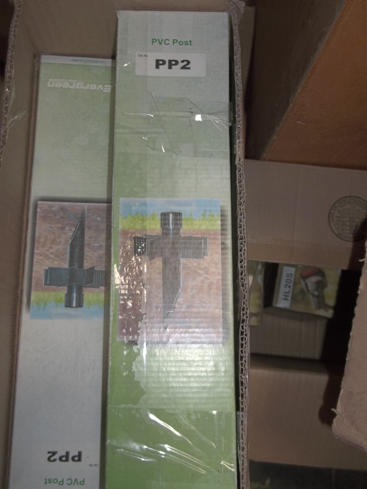 Orbit PP2-BR BRONZE 2” DIA. X 15.5” LONG PVC POST - BLACK PP2