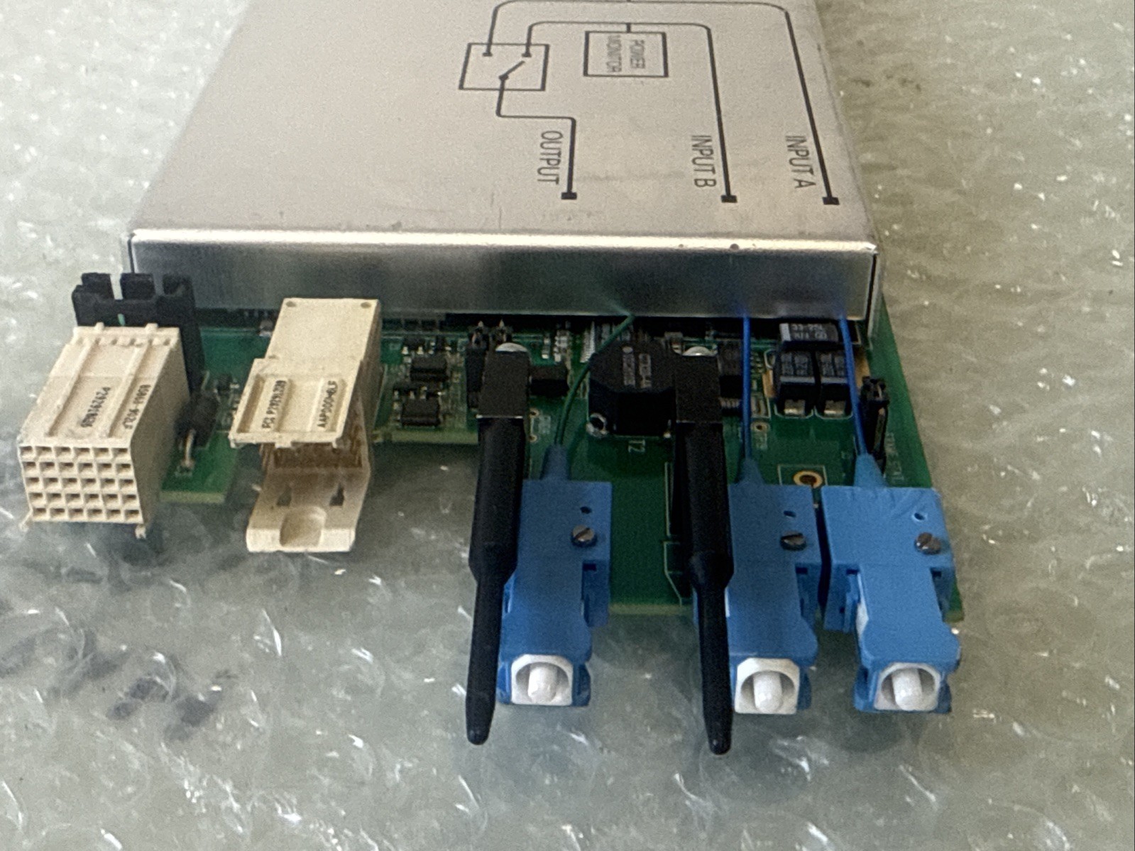 Evertz 7707BPX Optical Bypass Protection Switch