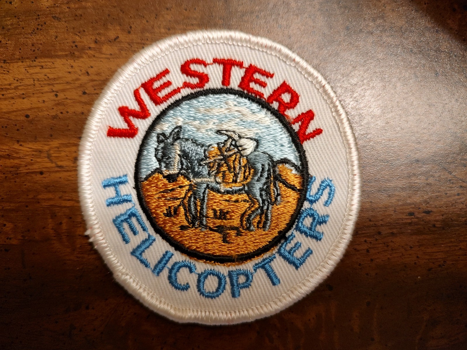 Western Helicopters Patch (Original Logo)