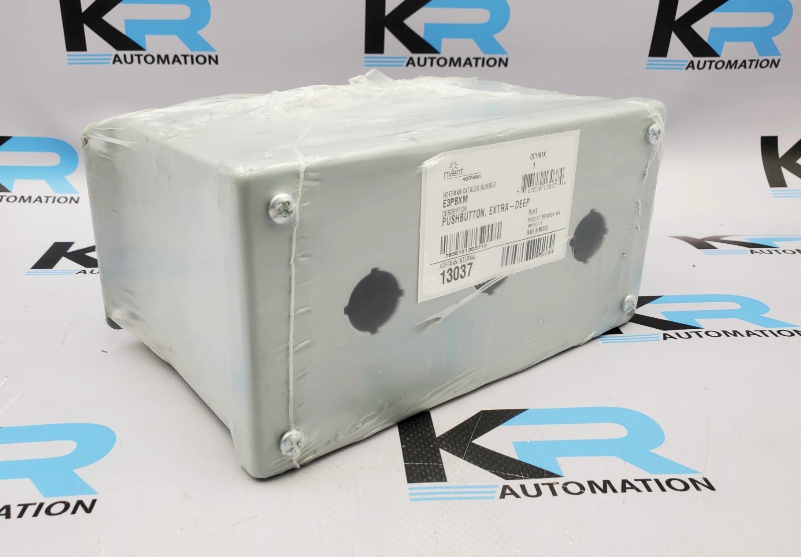Hoffman E3PBXM Pushbutton Extra Deep Enclosure Box 8"x4"x5"