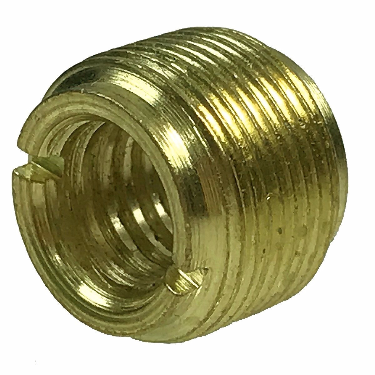 Light Gold Metal 5/8-inch Male to 3/8-inch Female Mic Screw for Microphone Stand