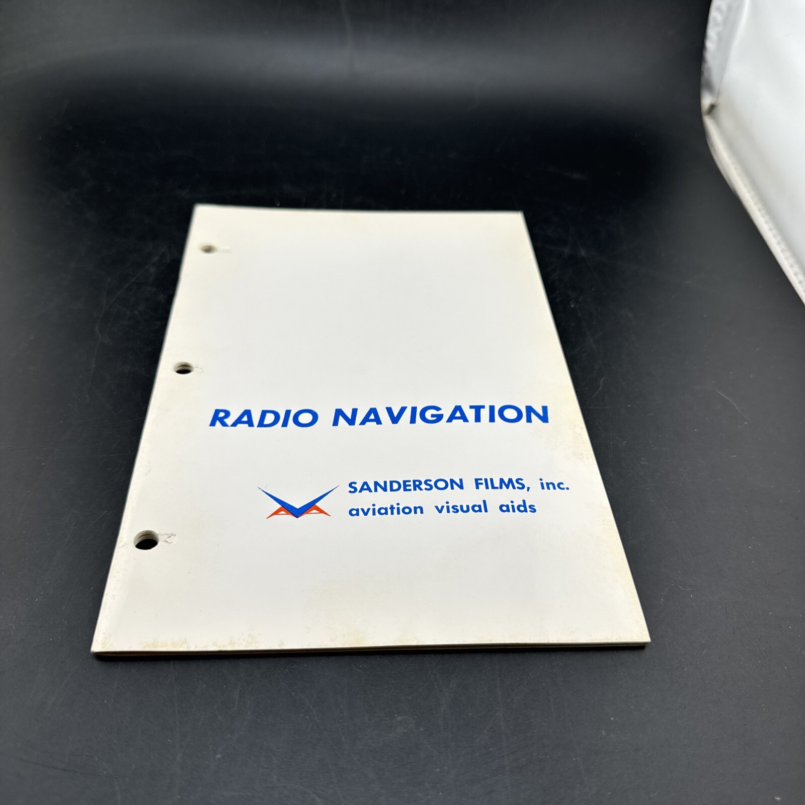 Vintage 1963 Sanderson Films Radio Navigation 💥Aviation Literature