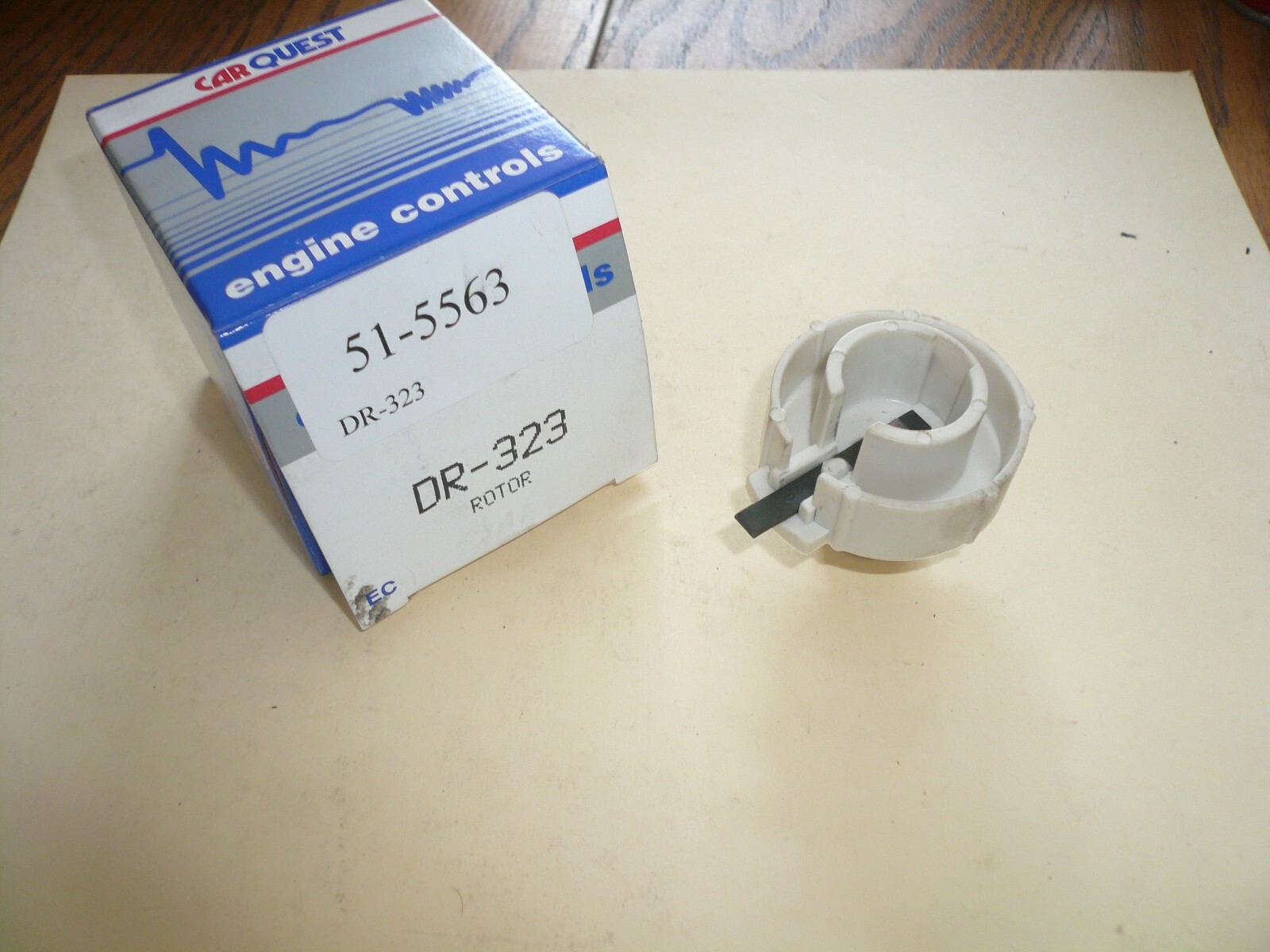 Car Quest Rotor DR323 - New - 51-5563