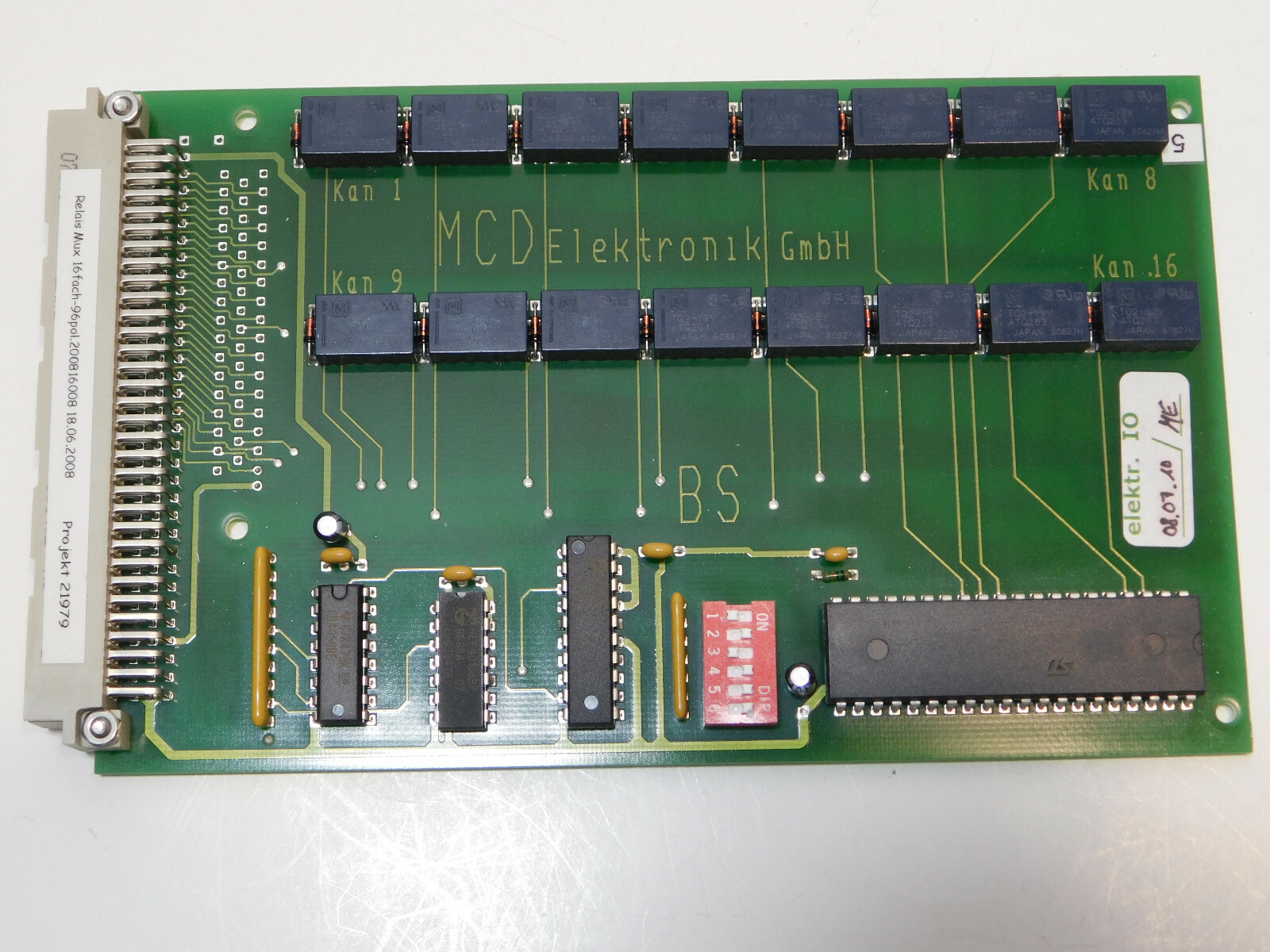 MCD Elektronik 210495 Relay Card 16 Channel Changer