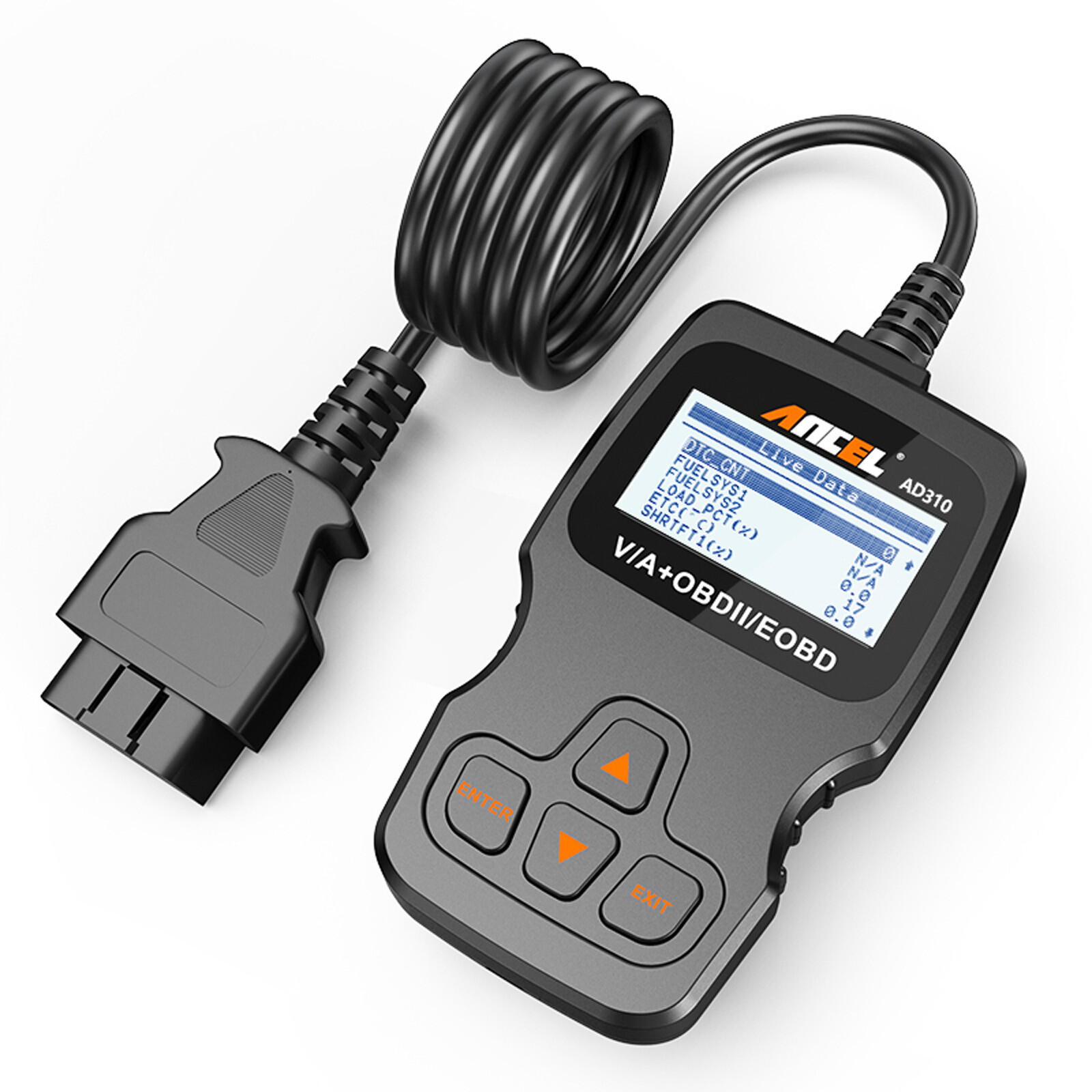 ANCEL AD310 BT OBD2 Scanner Bluetooth Code Reader Engine Check for iOS & Android