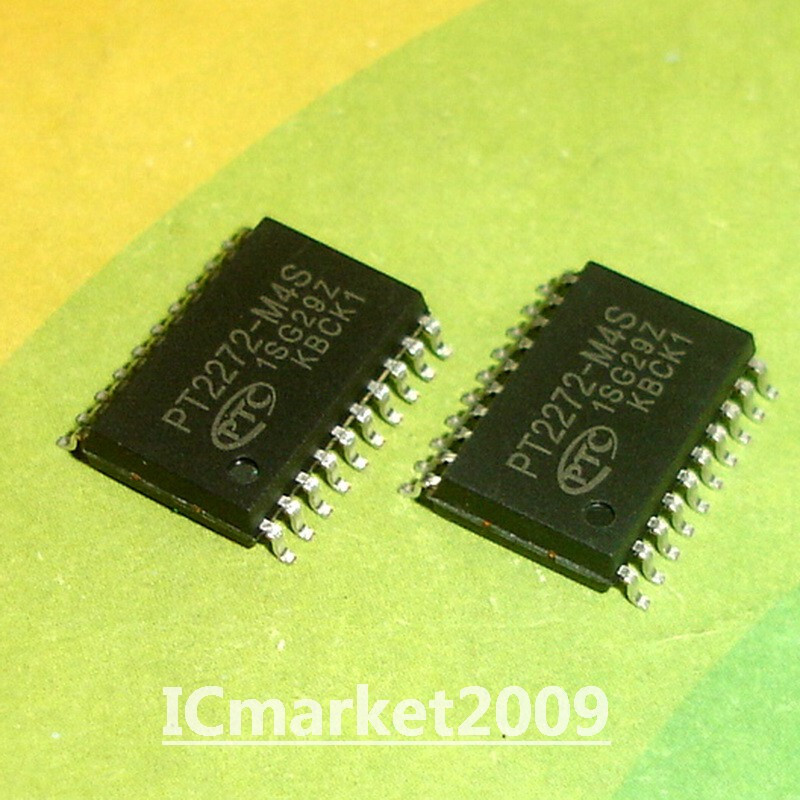 10 PCS PT2272-M4S SOP-20 PT2272-M4 2272-M4S PT2272 SMD Remote Control Encoder