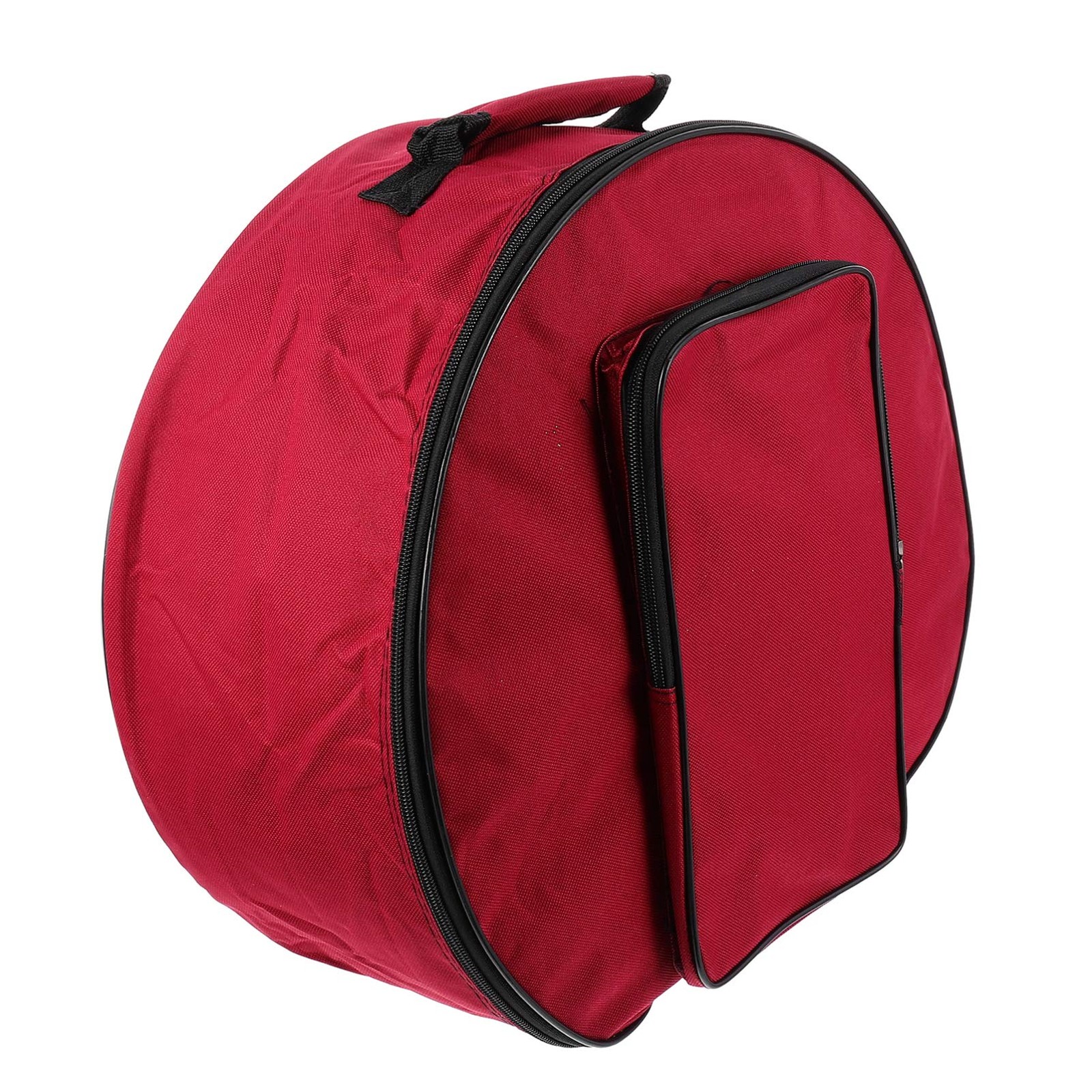 Snare Drum Bag 14 Inch Padded Trolley Case with Adjustable Strap Oxford Cloth...