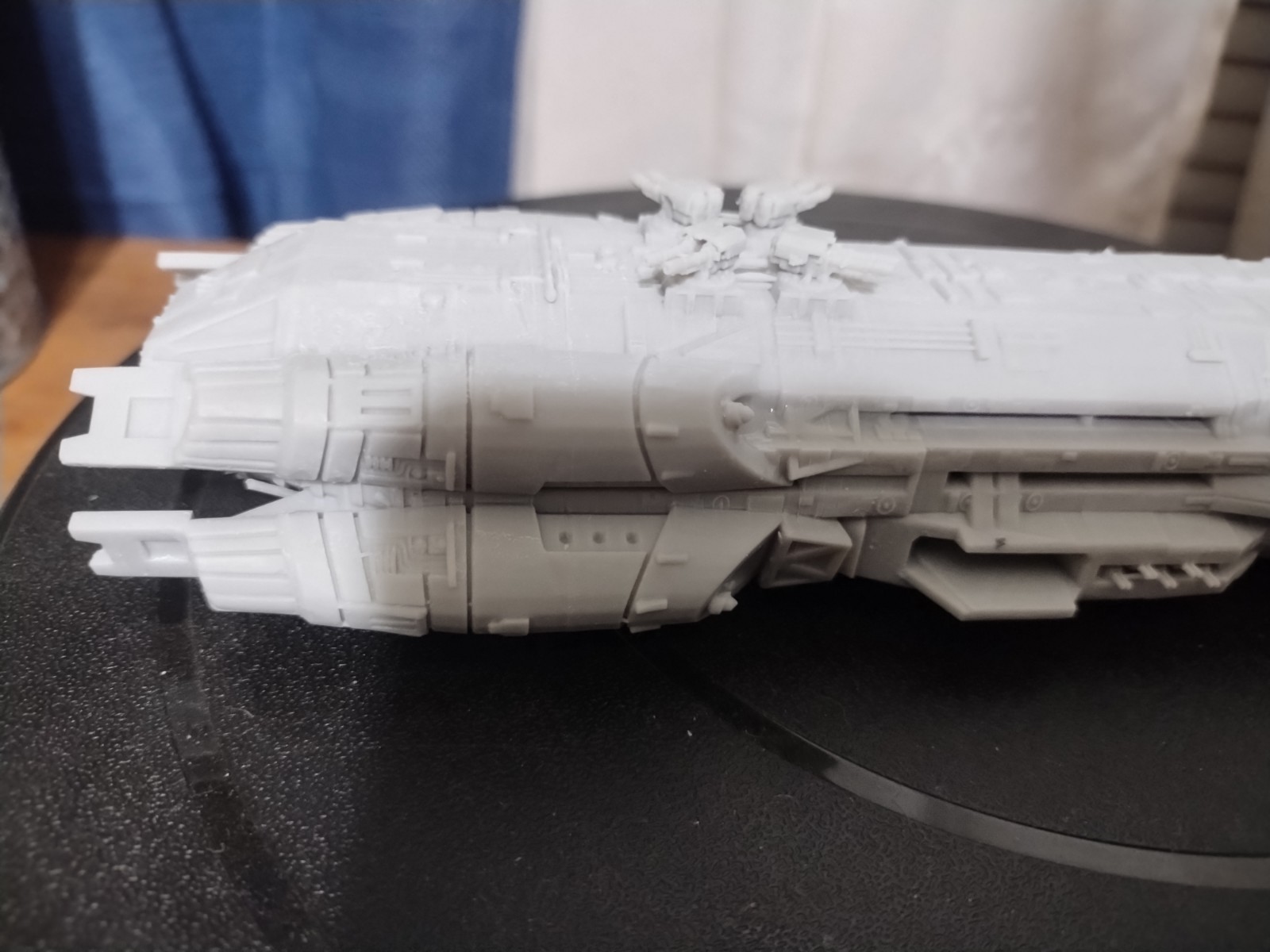 Battlestar Galactica Heavy Cruiser 3d Resin Print, 8.75"