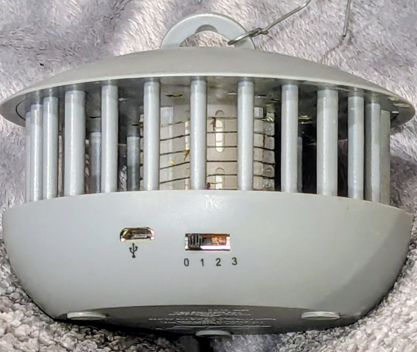 PiC 2-in-1 Portable Insect Bug Zapper & LED Accent Light with Charging Cord
