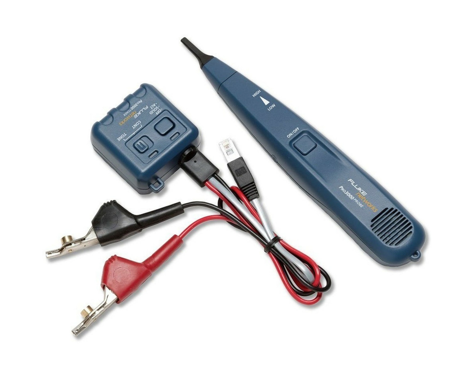 Fluke Networks 26000900 Pro3000 Tone Generator and Probe Kit Tone and Trace Wire