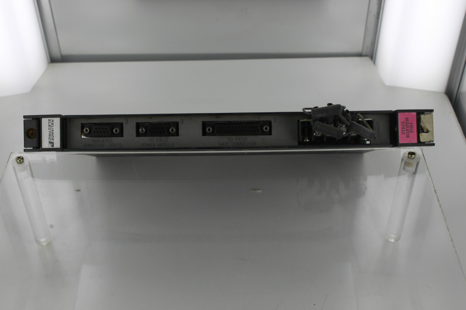 RELIANCE ELECTRIC O-57412-D MODULE FIELD REGULATOR PLC CARD