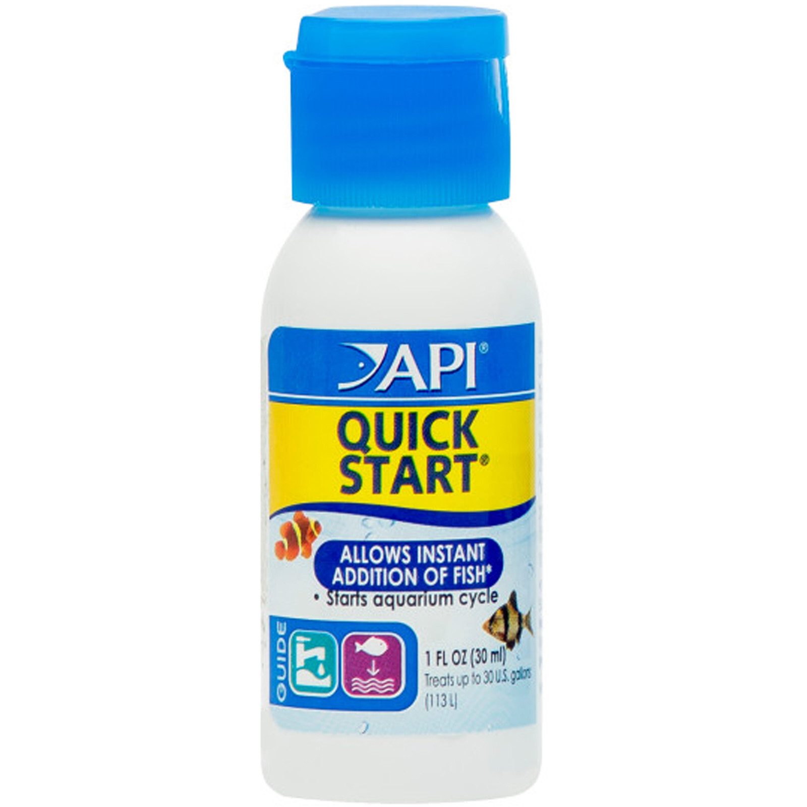 API Aquarium Start Up Pack Two 1oz Bottles API Stress Coat and API Quick Start