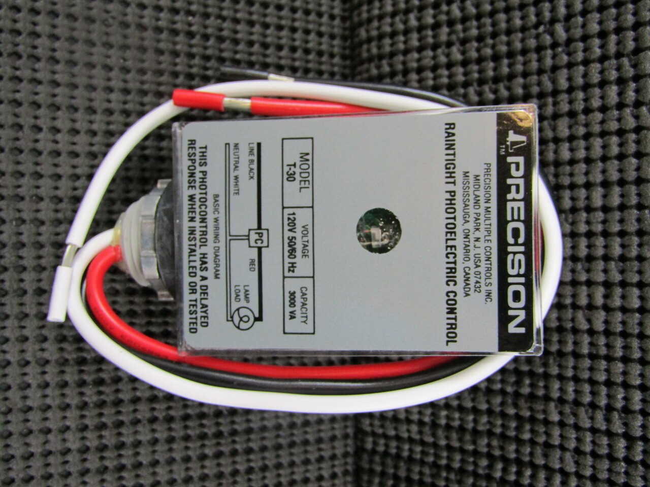 PRECISION T-30 120V 3000VA OUTDOOR PHOTOELECTRIC CONTROL - NEW IN BOX