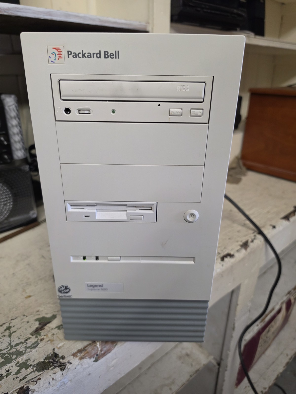 Vintage Packard Bell A940-TWR Legend Supreme 1600 HDD w/ Box