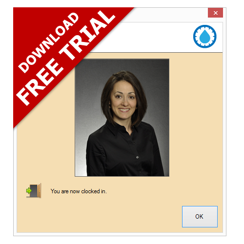 Employee Time Clock Attendance Software, Unlimited Employees, Windows - TimeDrop