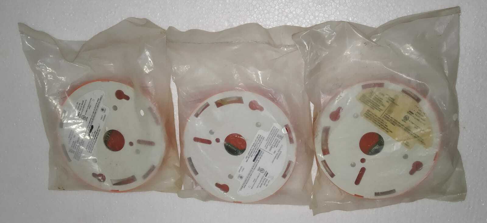 LOT OF 3 PC. EDWARDS SIGA-RB RELAY BASE FIRE ALARM