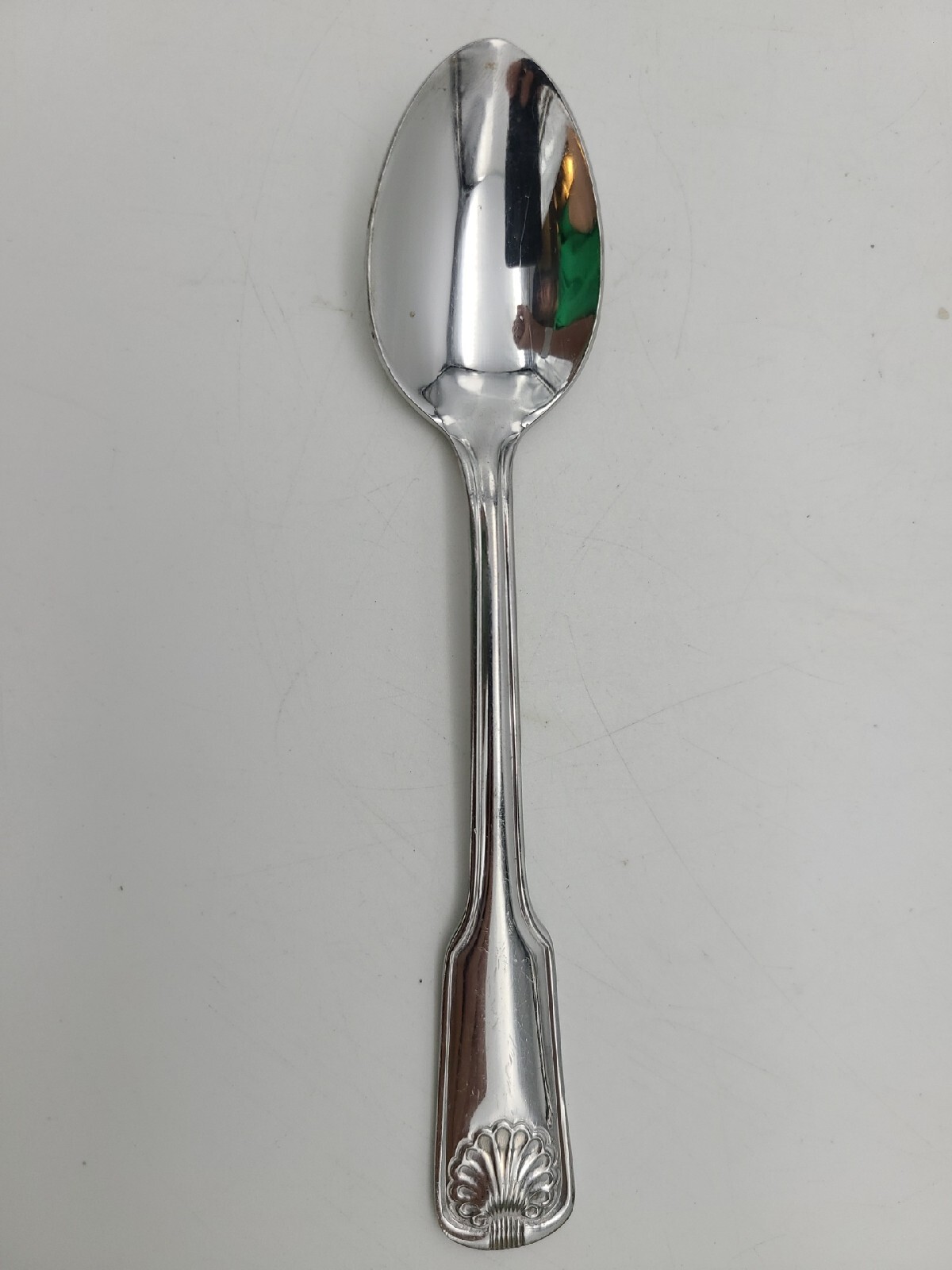 Cambridge CBSSHE Shell Pattern Stainless Flatware Teaspoon