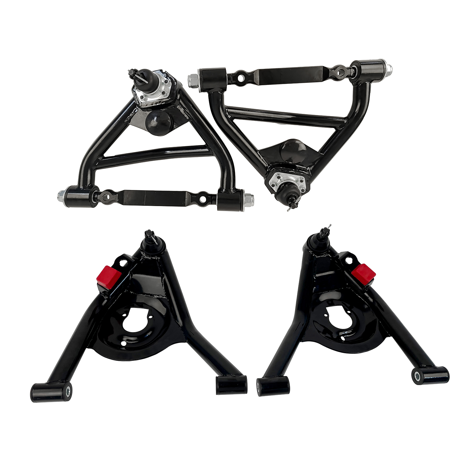 4pcs Front Tubular Control Arms Suspension Kit For 1970-1981 Chevrolet Camaro