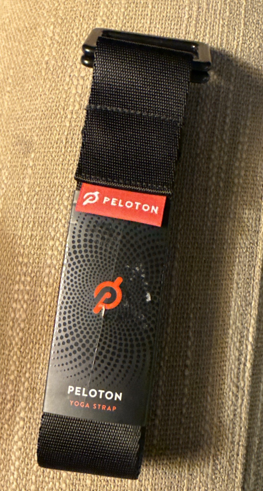 Peloton Yoga Strap - Black - One Size Nylon  Zinc Alloy - Brand New 10’ Long