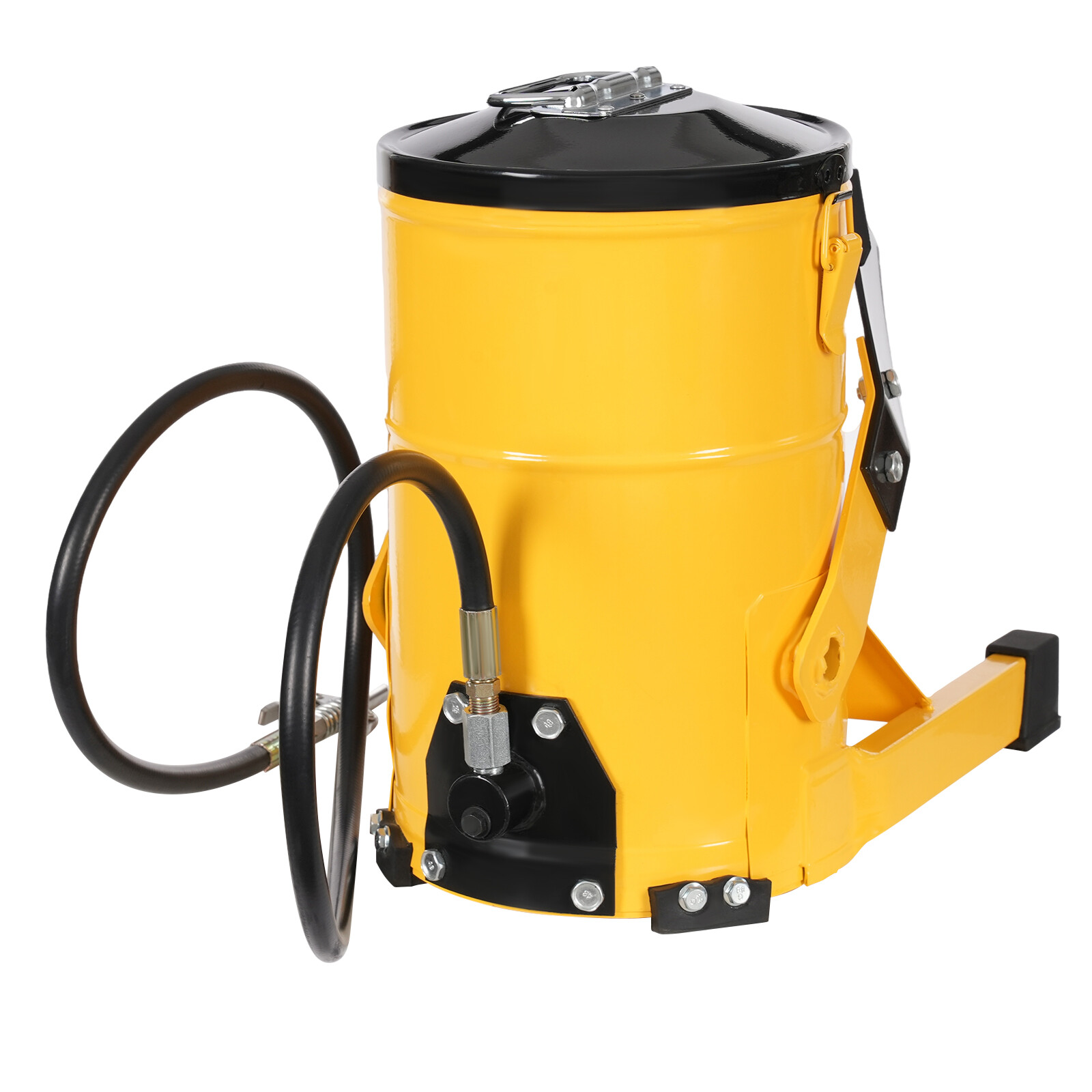 High-Pressure Foot-Operated Grease Pump, Floorstanding 10L/2.64Gal Grease Pump~