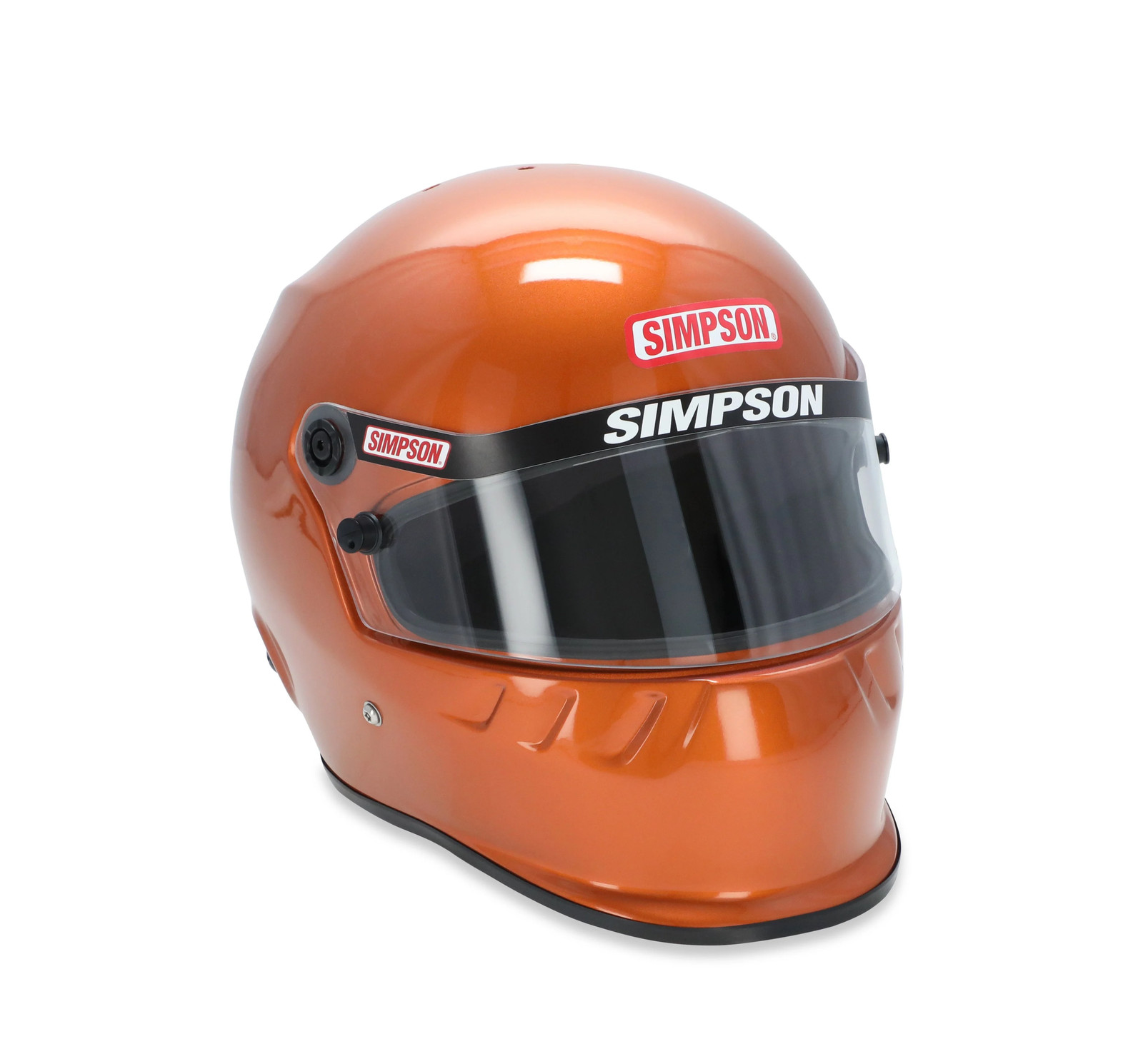 Simpson Racing 7950029 SD1 Dirt Track Helmet - Snell SA2020 - Copper - Adult MED