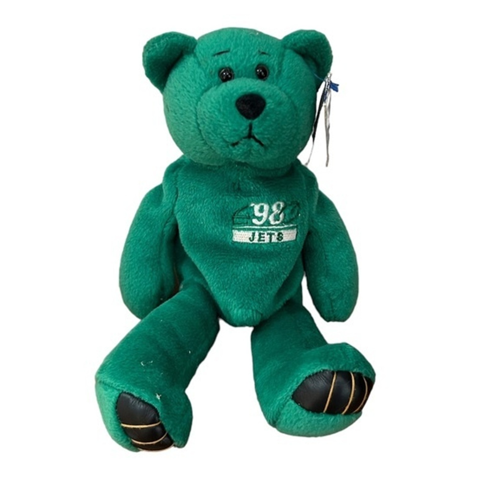 NFL NY JETS Keyshawn Johnson #19 Vintage Beanie Bear Limited Treasures 1998