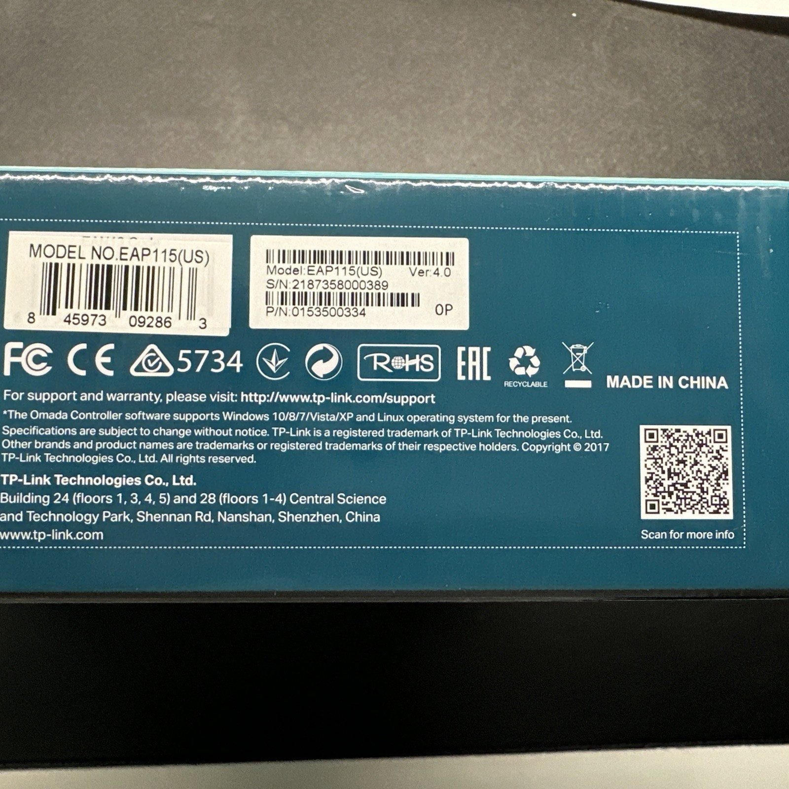 Tp Link 300 Mb Wireless And Ceiling Mount Access Point Stable Wi-Fi