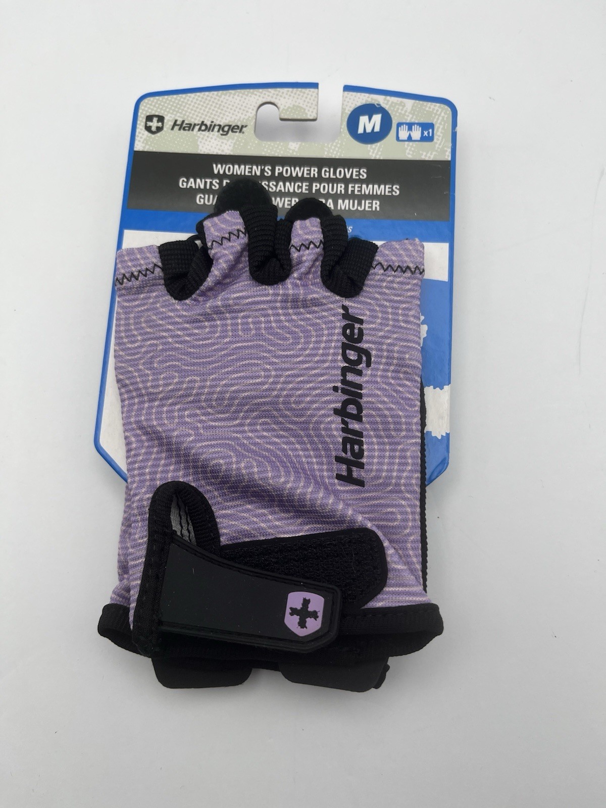 Harbinger Women's Power Gloves 3.0 - Lavender - Medium