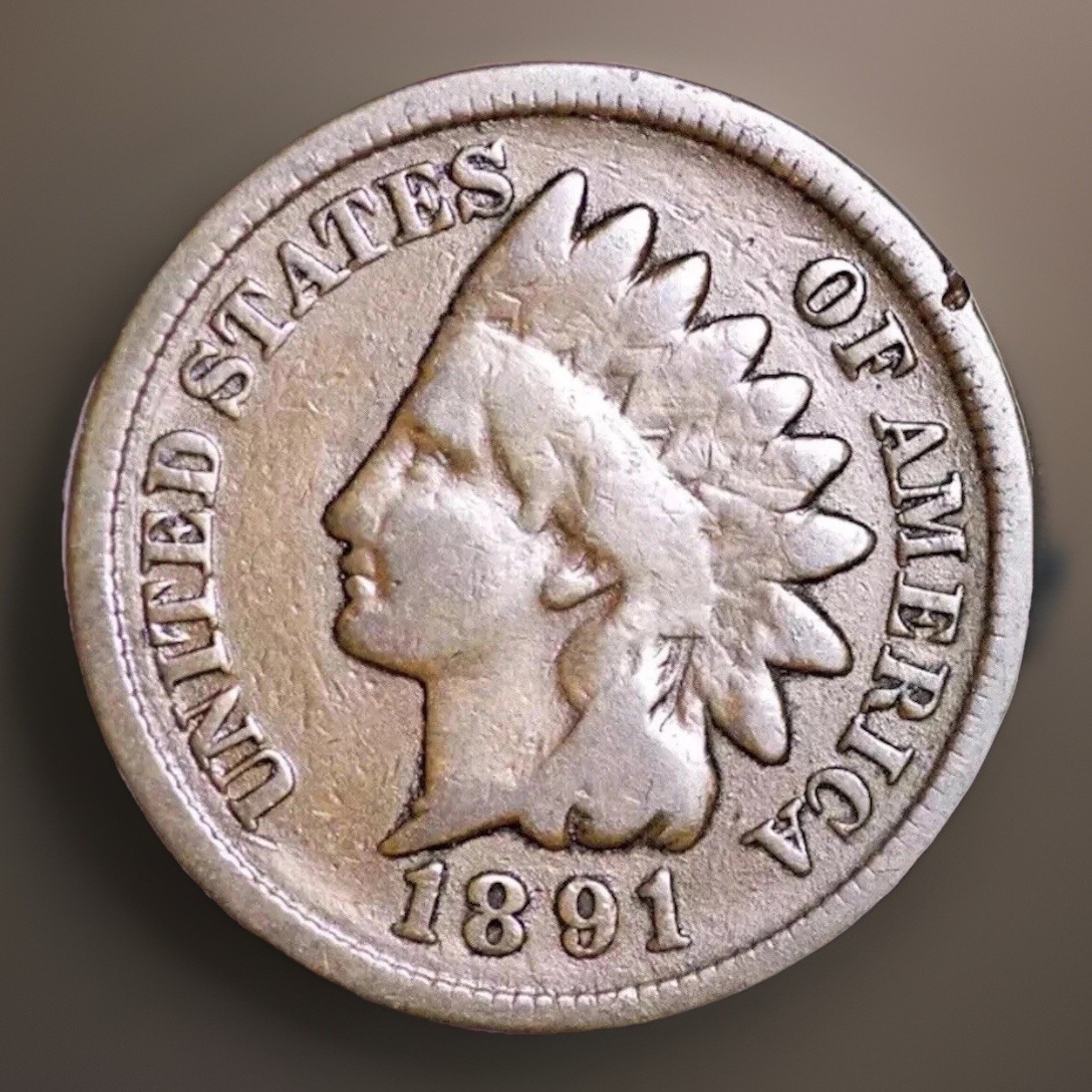 1891 Indian Head Cent Penny “Best Value On EBay” FAST SHIPPING