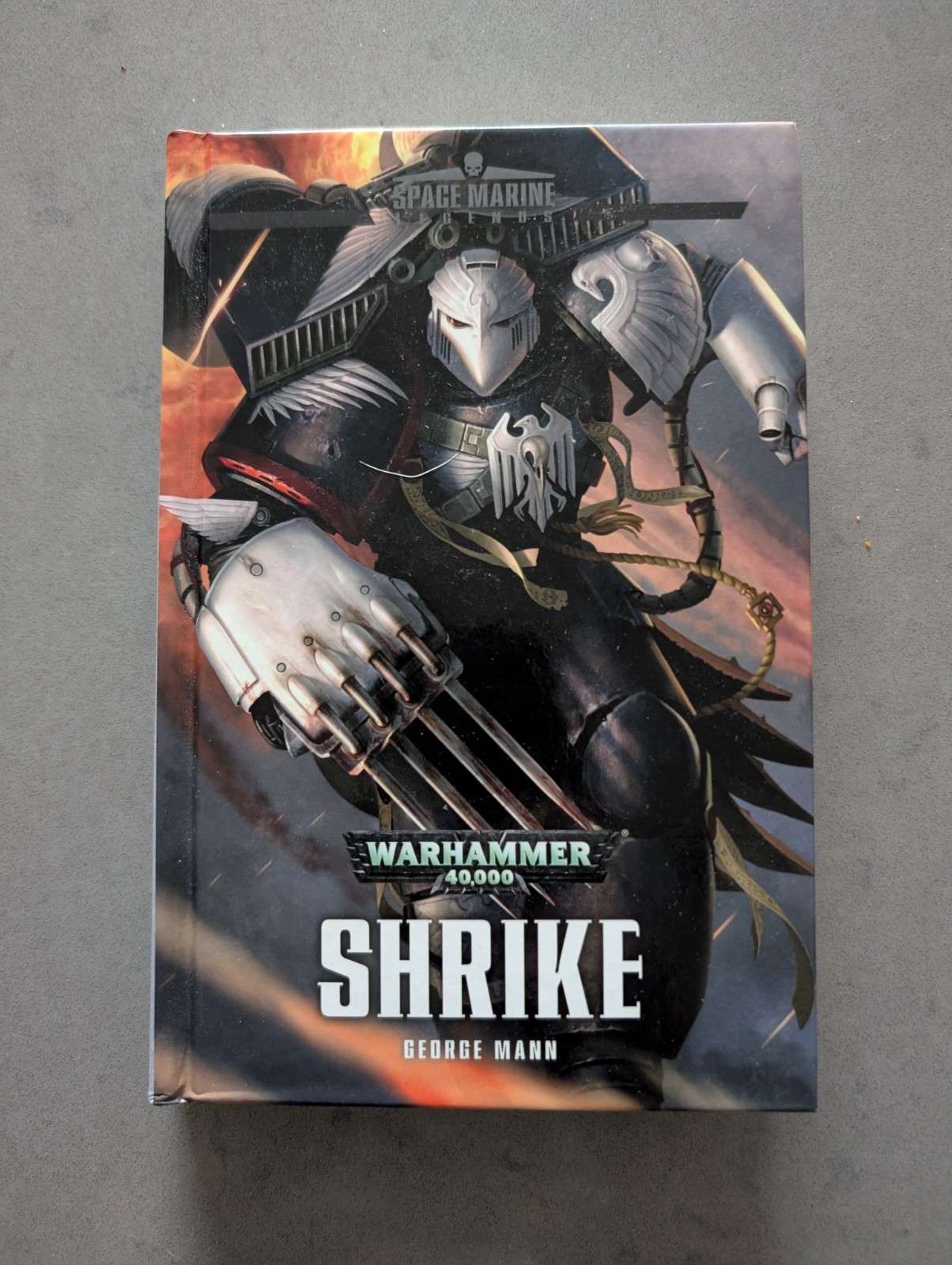 Warhammer 40k Black Library Space Marine Legends Shrike Raven Guard George Mann