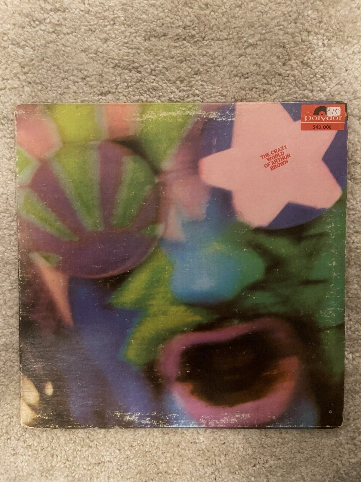 The Crazy World of Arthur Brown Album 1968 vinyl album record
