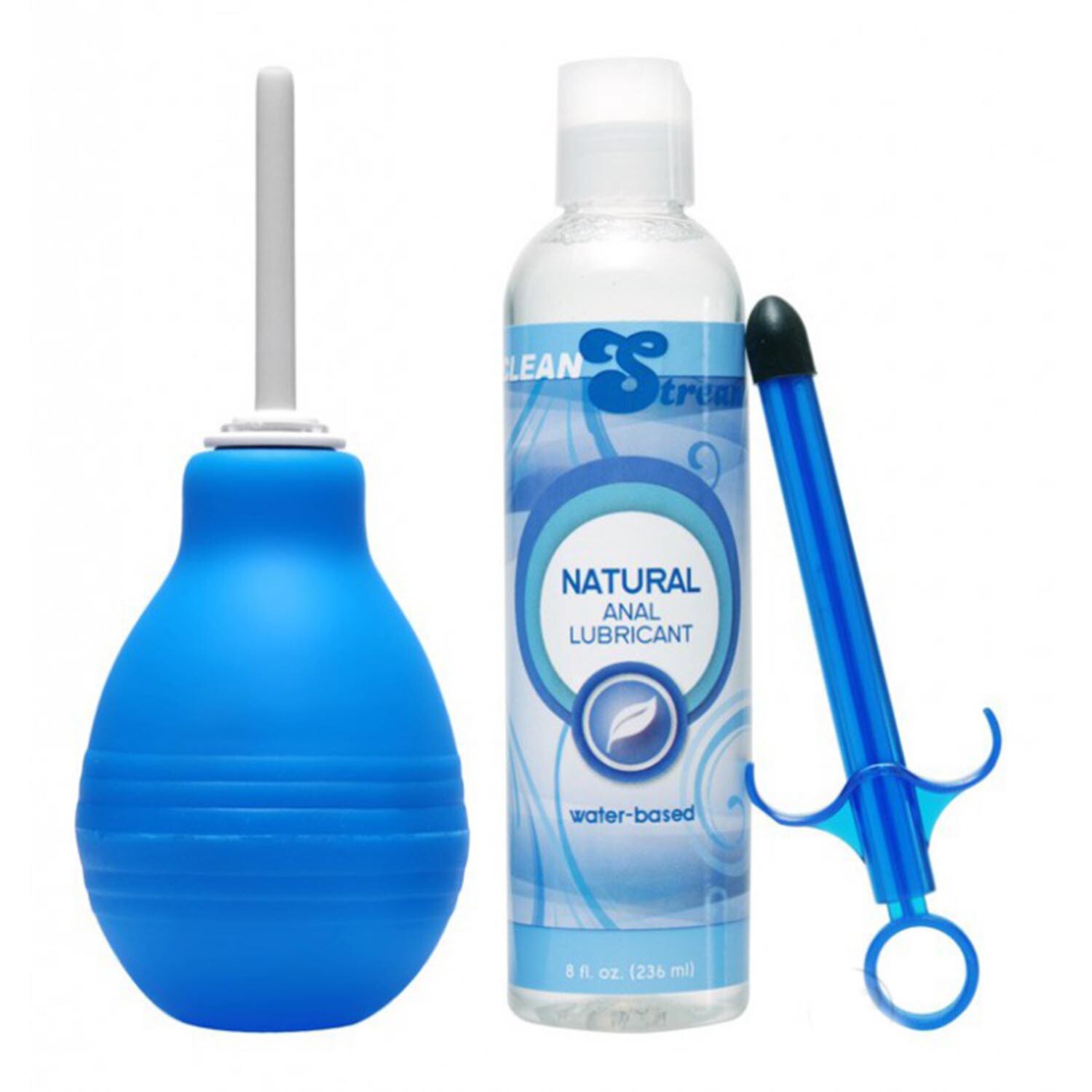 Cleanstream All In One Shower Enema Douche Bulb Colon Cleansing System KIT
