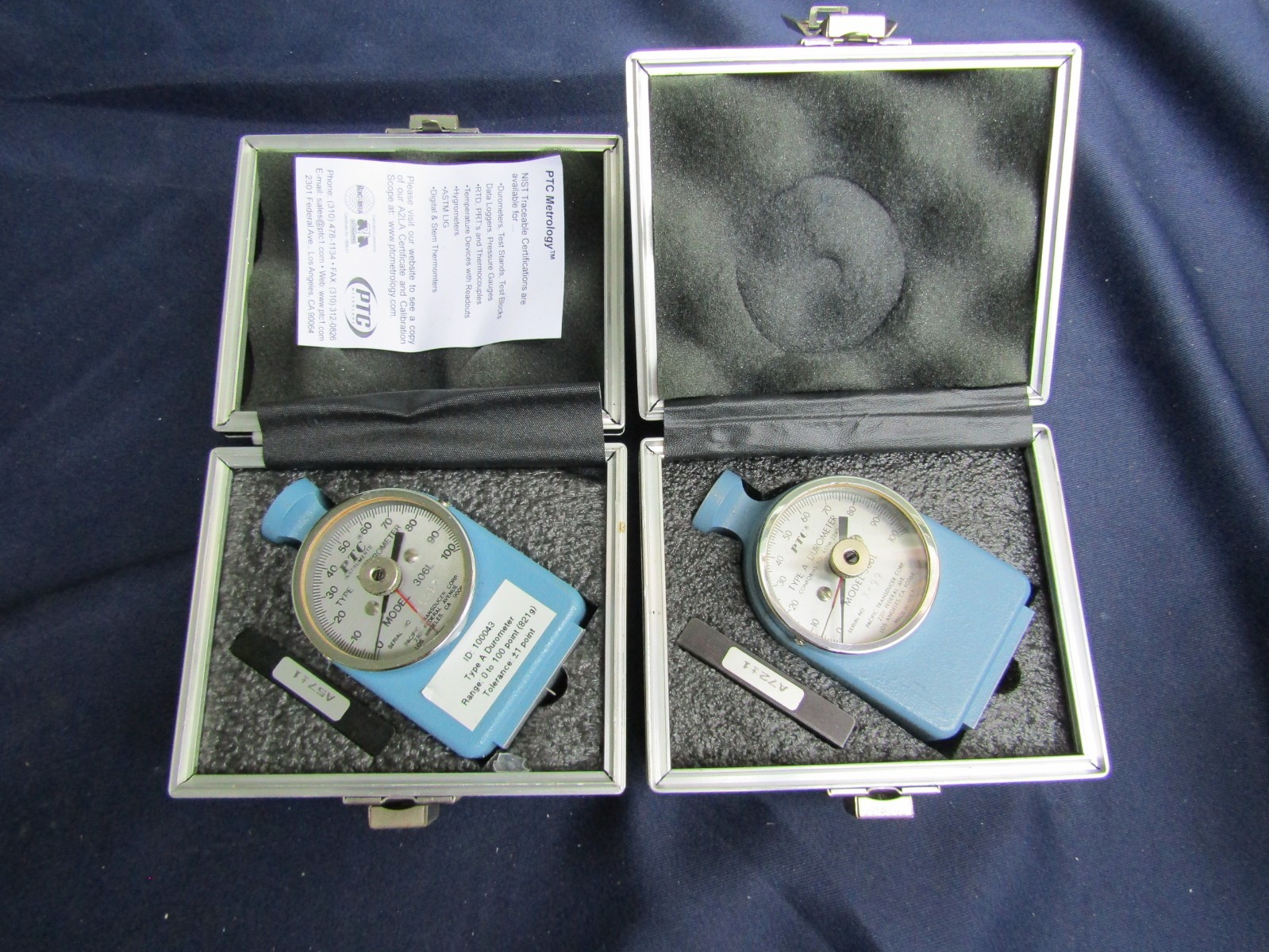 PTC Instruments 306L TypeA Durometer with Case GUARANTEED