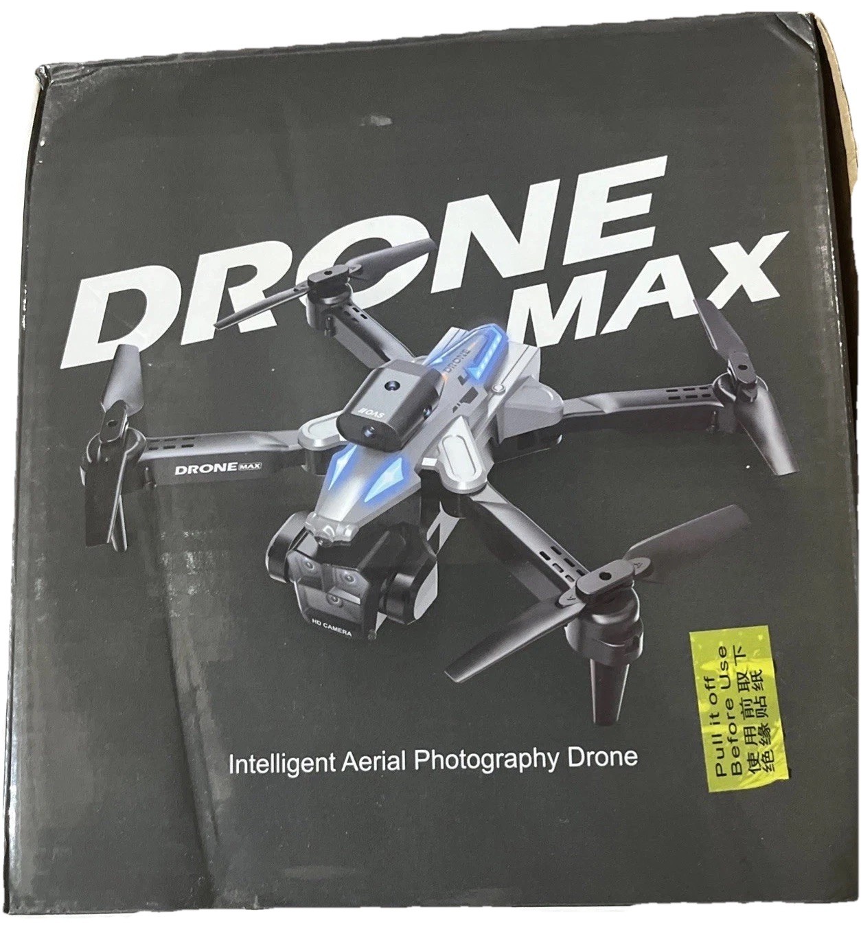 Drone Max Intelligent Aerial HD 360 Dual Lens Photography Drone NEW