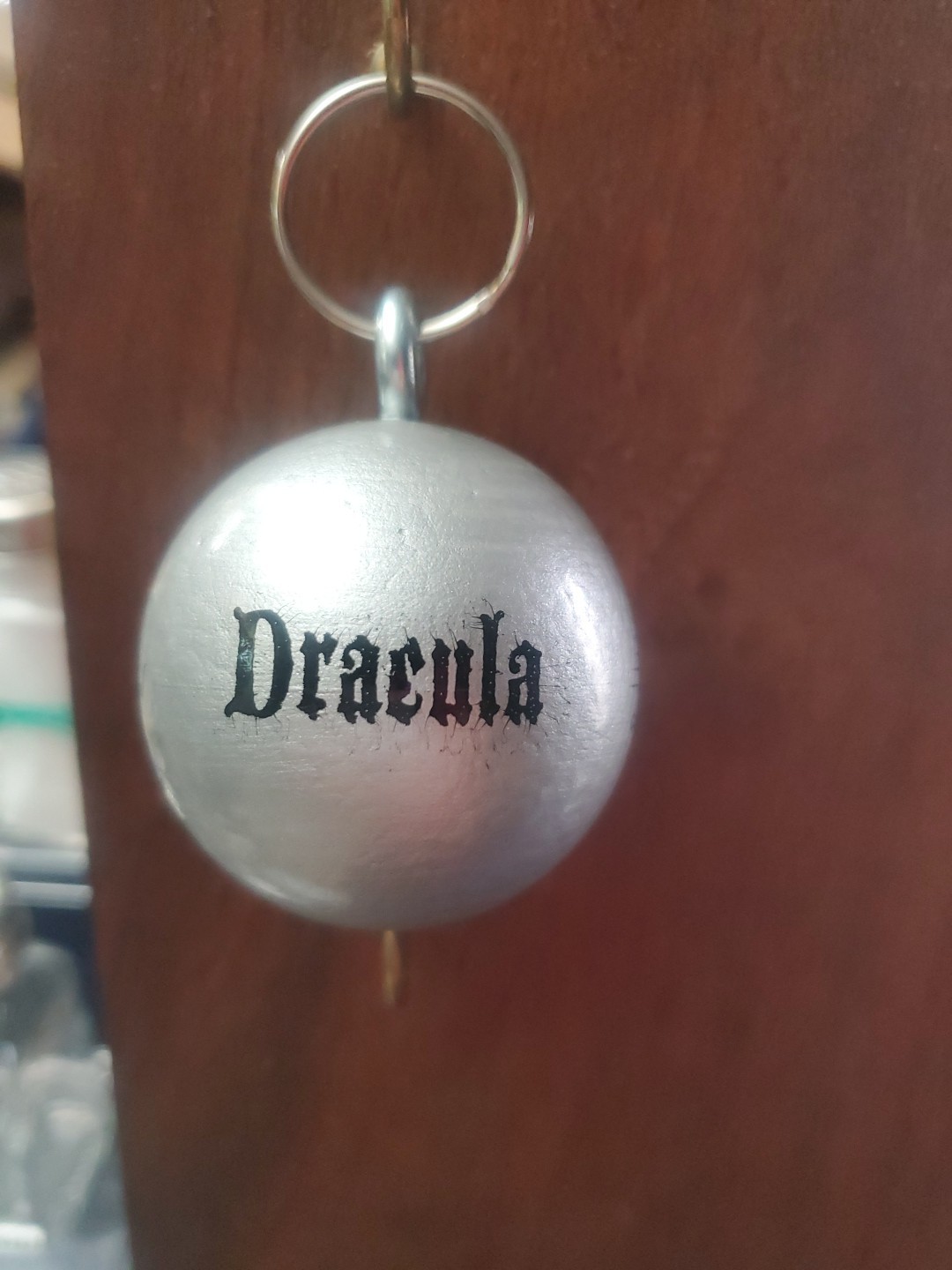 Iconic Dracula Silver Screen Edition Keychain