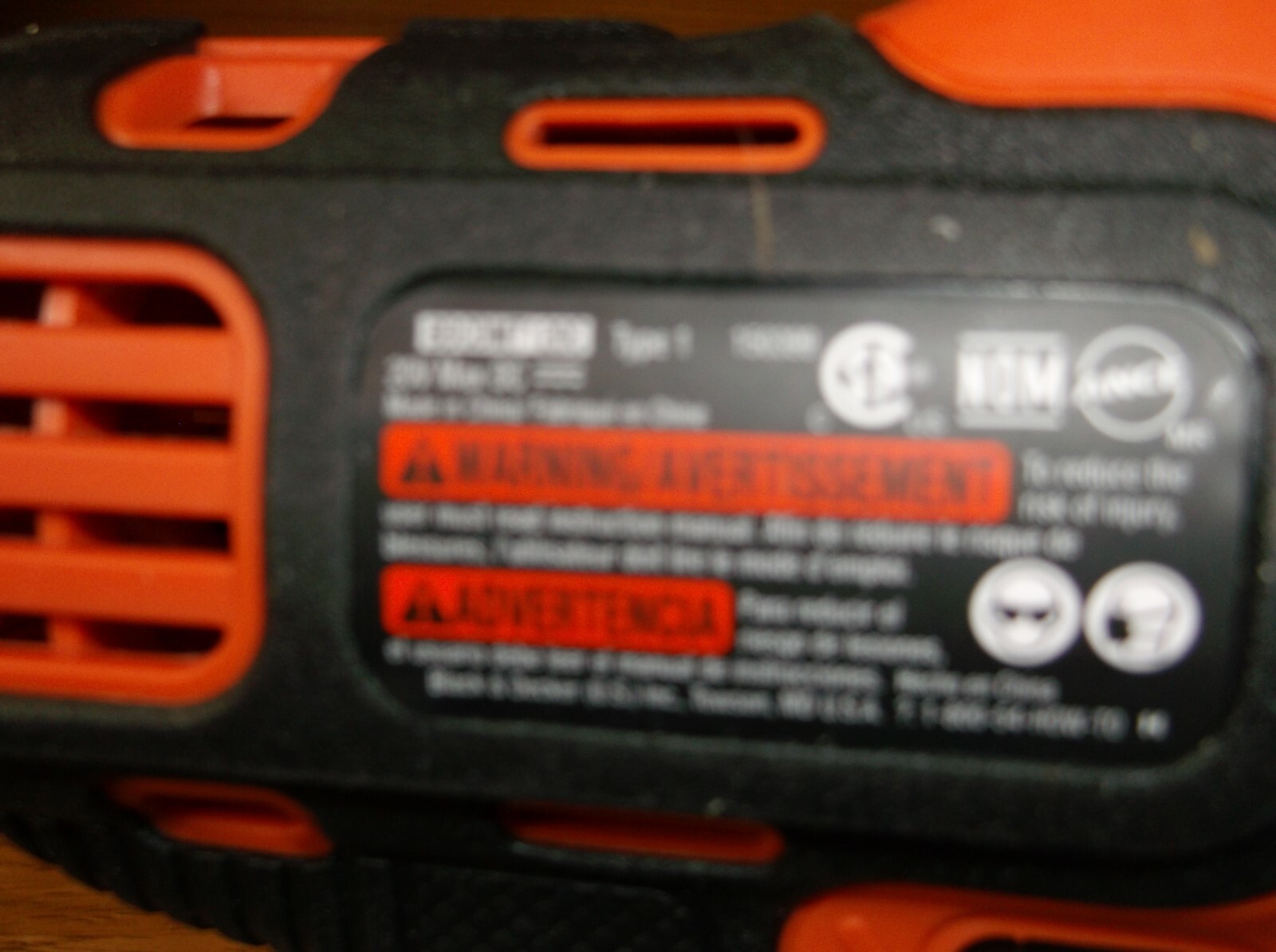 Replacement case Black And Decker Matrix BDCDMT120C-CASE ONLY,NO SWITCH OR MOTOR