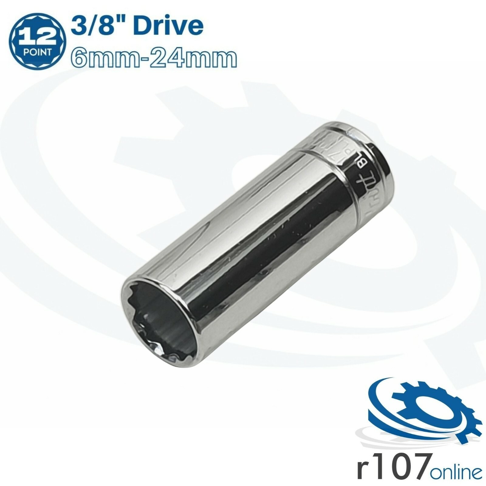 Blue Point 3/8" Deep Socket Set 6mm-24mm - As sold by Snap On