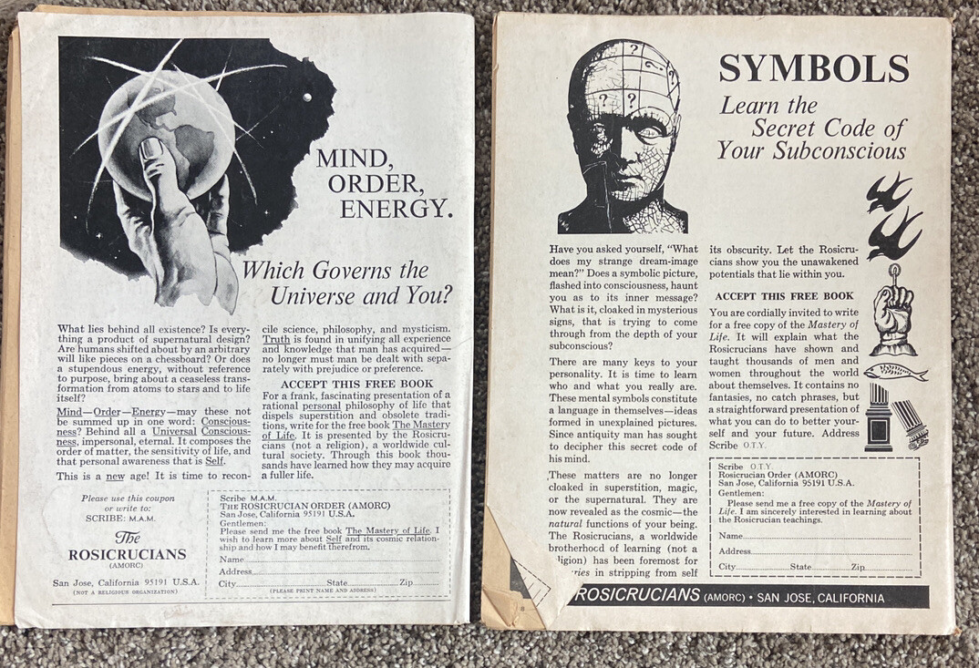 Two Ancient Astronaut Magazines 1970S Ufo Alien Spaceship