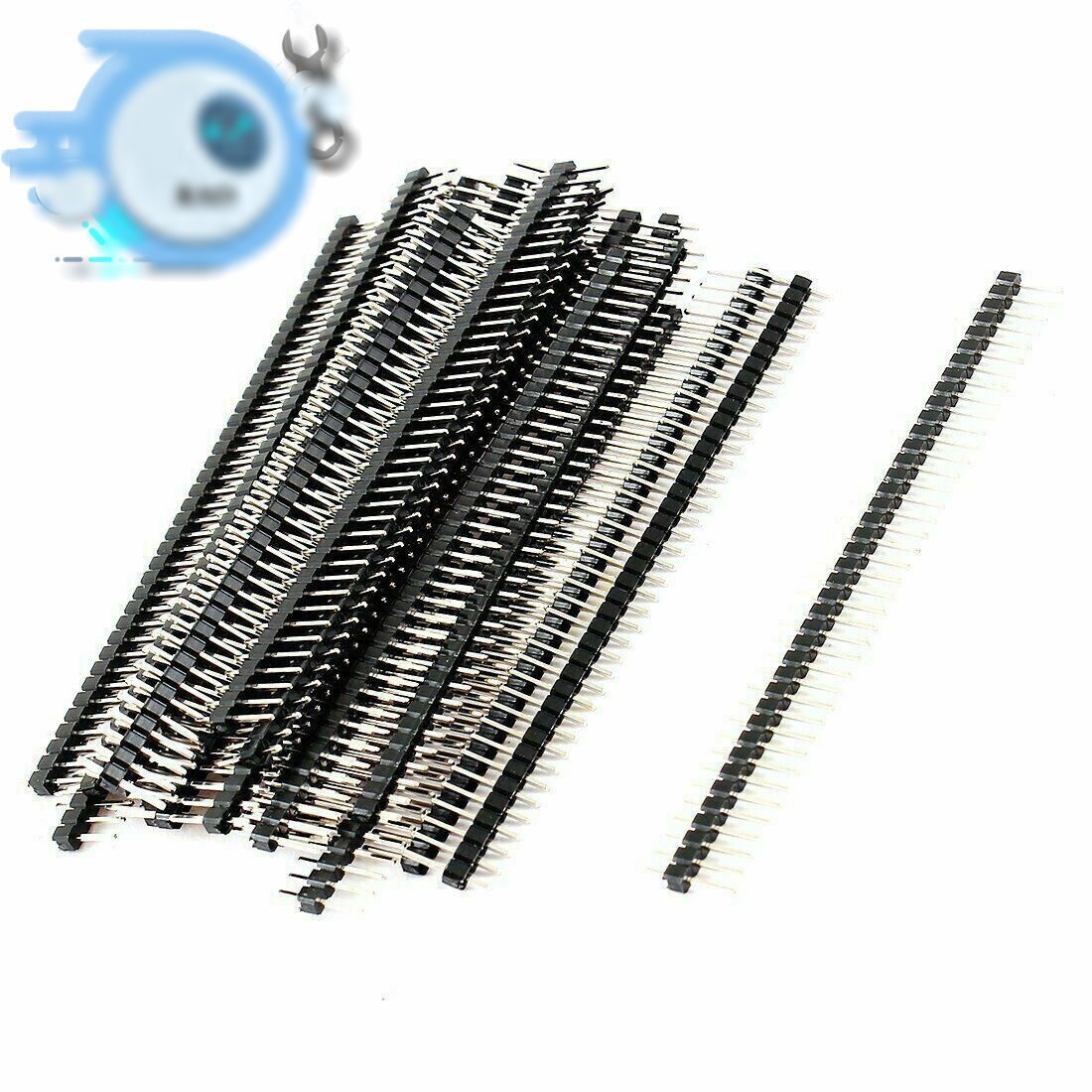 5PCS*2.54mm 40 Pin Male Single Row Pin Header Strip