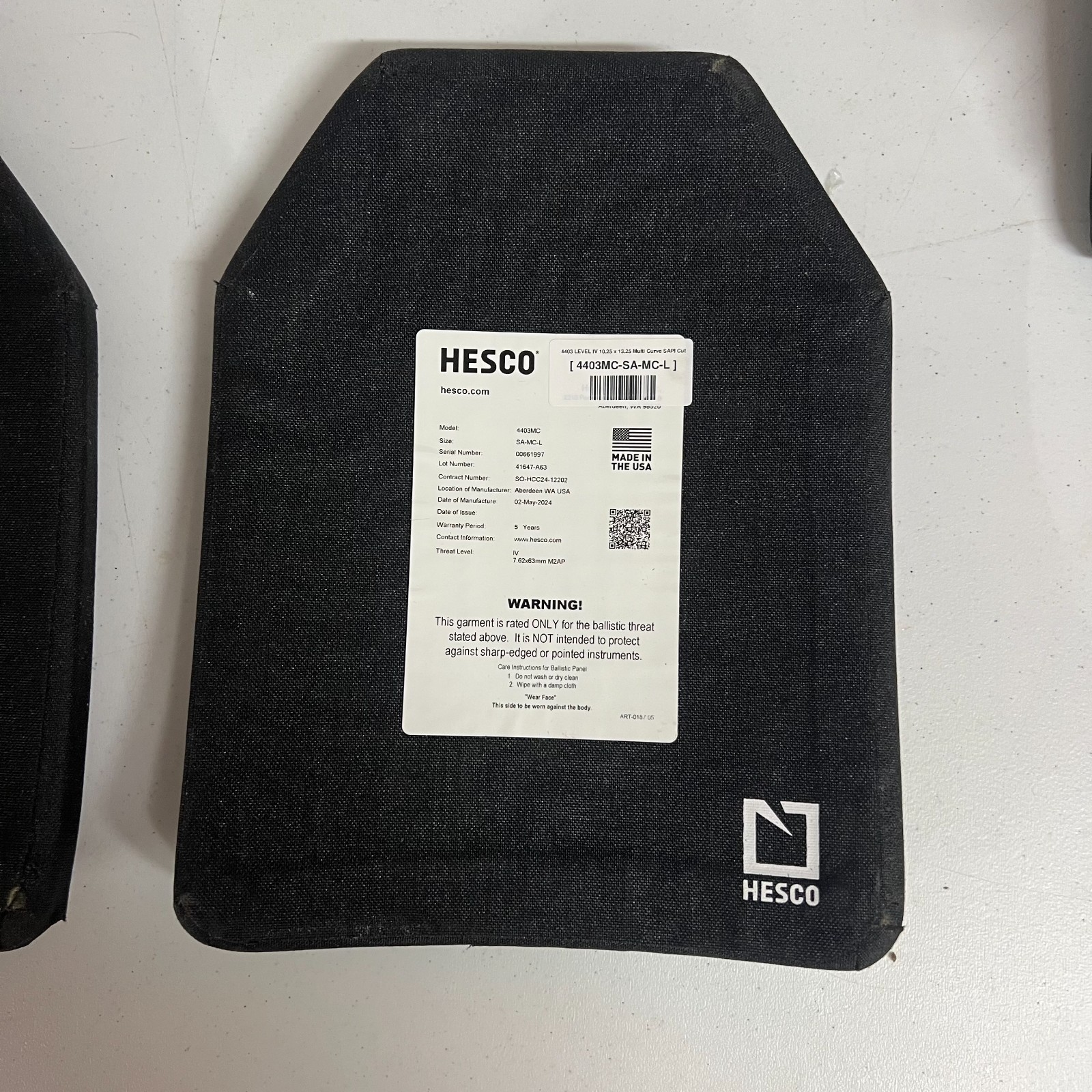 HESCO 4403 Plates Large
