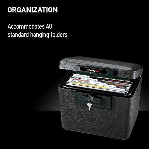 Fire Safe Security Document Storage Box Fireproof Durable Privacy Key Lock NEW