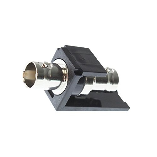 Panduit CMBA75BLY BNC Coupler Module, Black