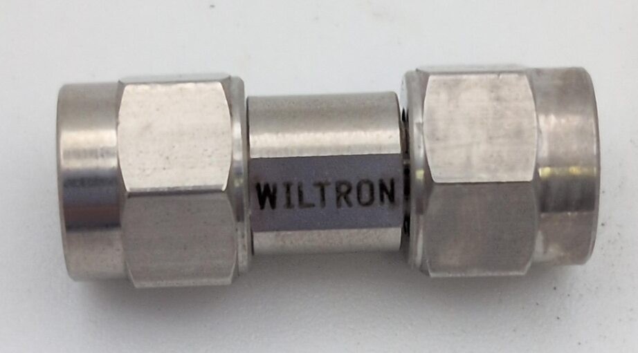 ANRITSU WILTRON K220 COAXIAL ADAPTER AA1249 connector K-male to K-male 2.92mm