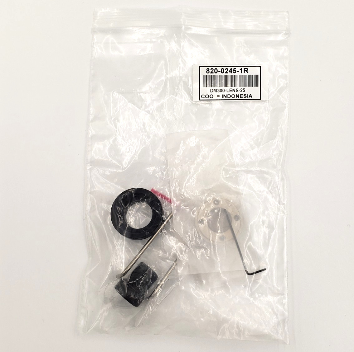 New Cognex DM300-LENS-25 25mm M12 Lens Kit for Dataman DMR-300 Scanners 60d Wty