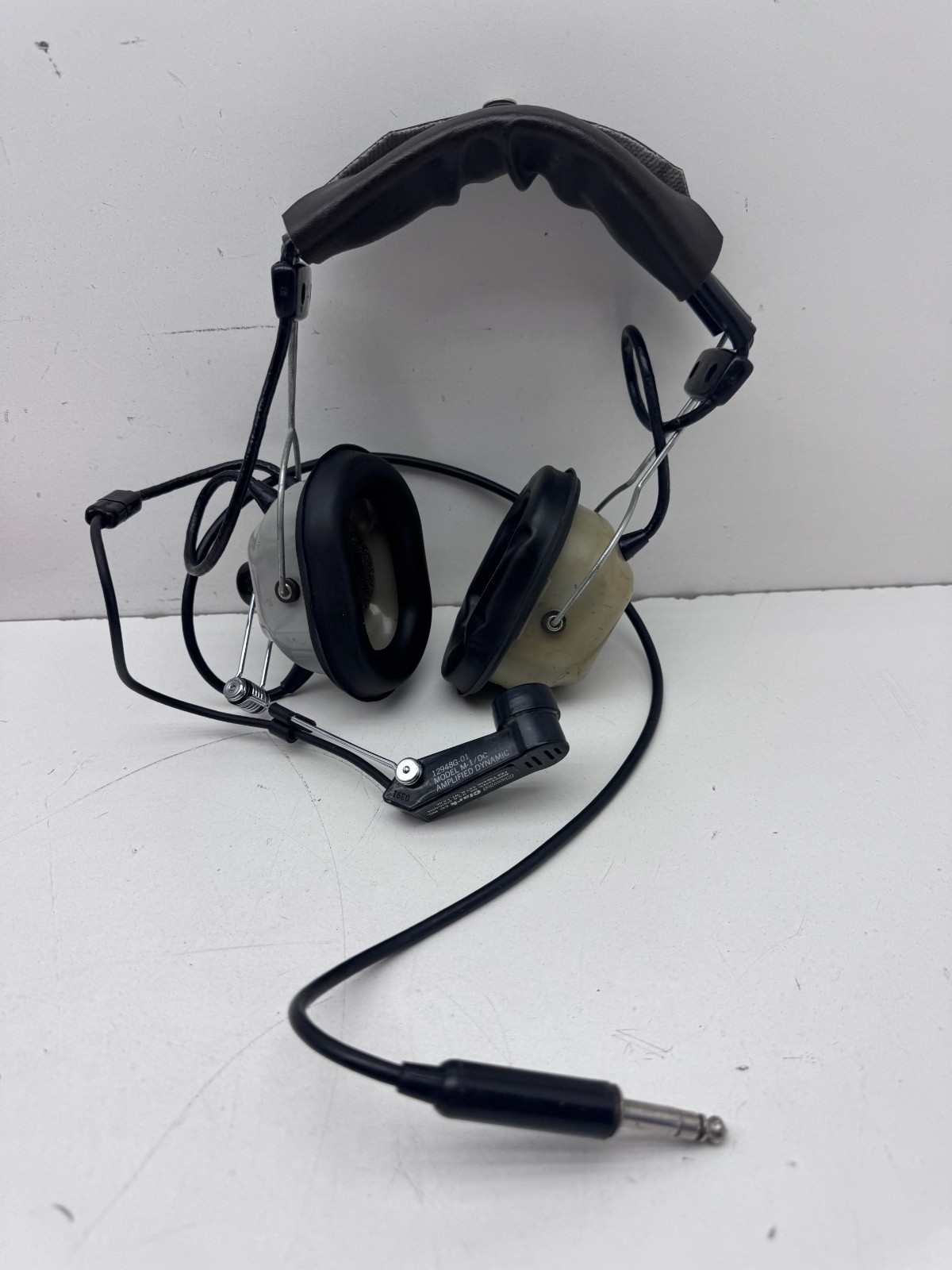David Clark Aircraft Headphone Headset with 12948G-01 M1-DC Microphone Boom Mic