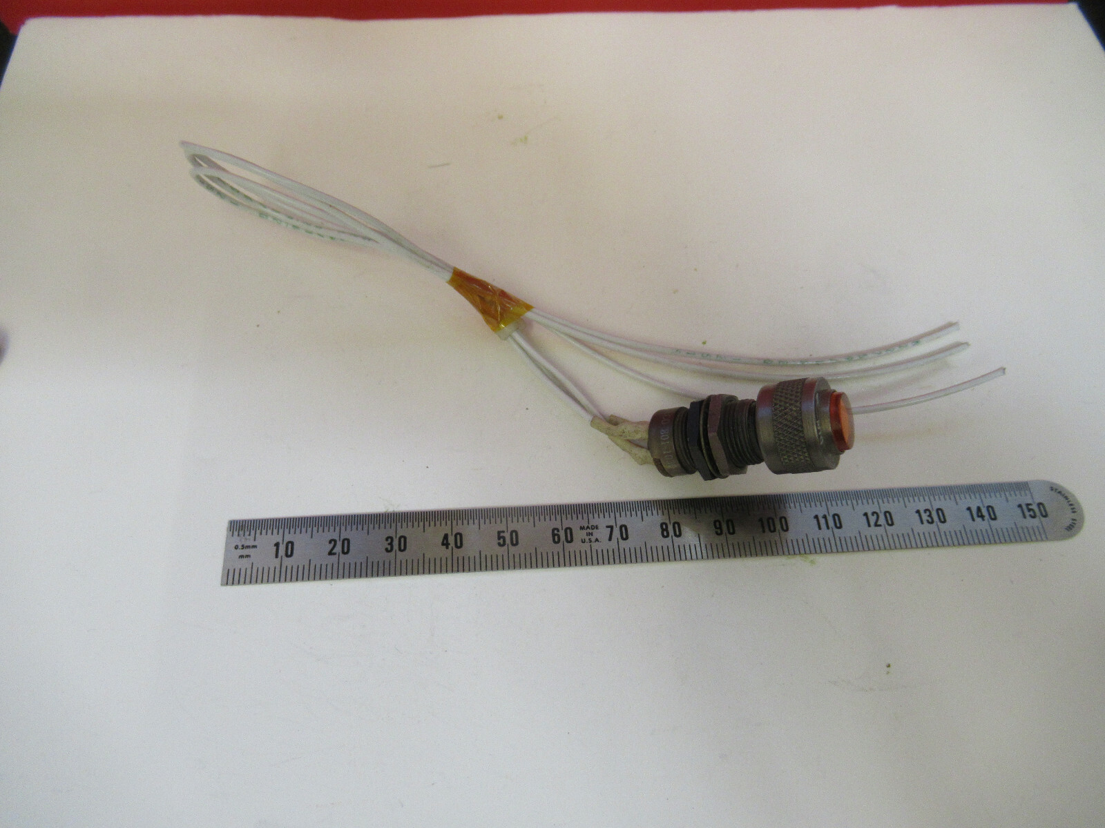 BELL 206 INDICATOR LIGHT PANEL AIRCRAFT 206 AS PICTURED &C1-A-14