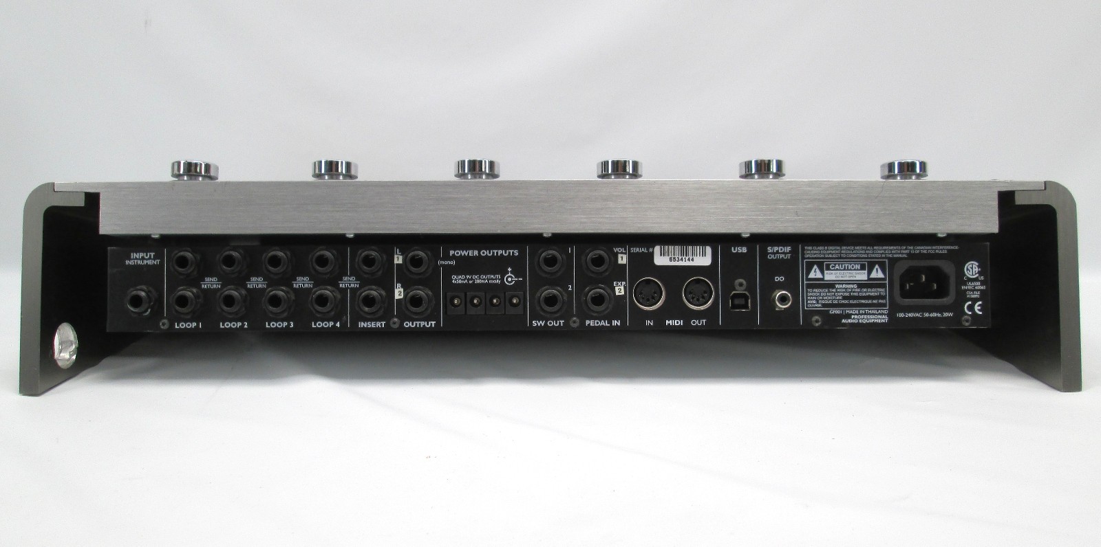 TC Electronic G-System GFX01 Multi-Effects Pedal Guitar Floor Board Processor